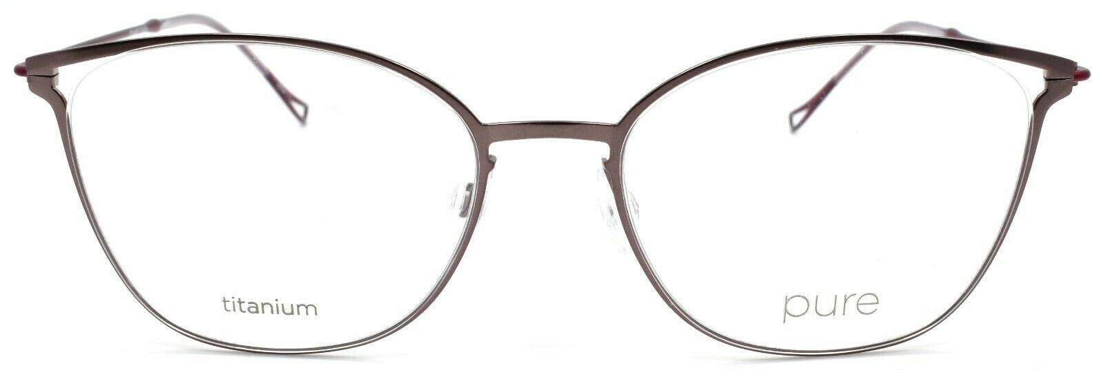 2-Marchon Airlock Pure P-5004 601 Women's Eyeglasses Frame Titanium 51-17-140 Rose-886895473057-IKSpecs