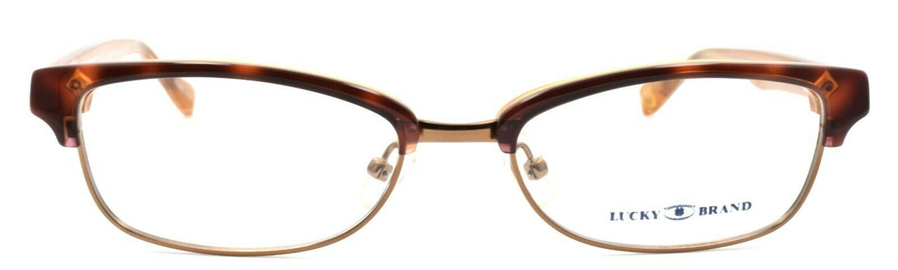 2-LUCKY BRAND Zuma Women's Eyeglasses Frames 51-17-135 Tortoise + CASE-751286250572-IKSpecs