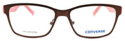 2-CONVERSE Shutter Women's Eyeglasses Frames 49-14-135 Brown / Salmon + CASE-751286238471-IKSpecs