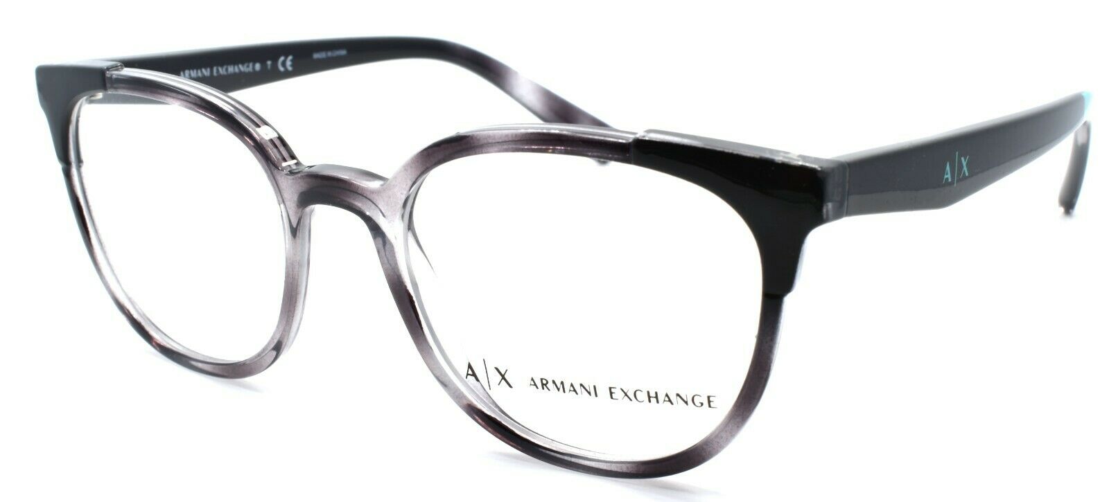 1-Armani Exchange AX3051 8251 Women's Eyeglasses Frames 51-19-140 Grey Havana-8053672884869-IKSpecs