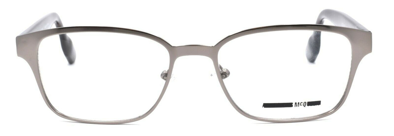 2-McQ Alexander McQueen MQ0042O 001 Women's Eyeglasses 52-17-145 Ruthenium Havana-889652032658-IKSpecs