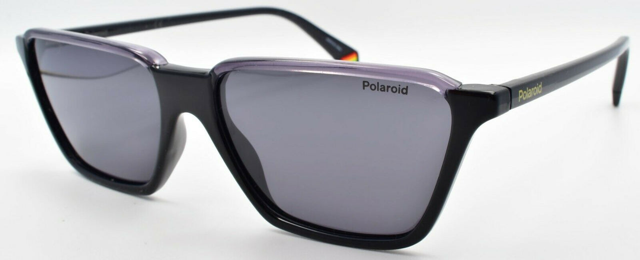 1-Polaroid PLD6126/S 08AM9 Men's Sunglasses Polarized 56-16-145 Black / Grey-716736300832-IKSpecs
