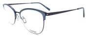 1-Flexon W3023 424 Women's Eyeglasses Frames Blue 52-20-140 Flexible Titanium-883900205351-IKSpecs