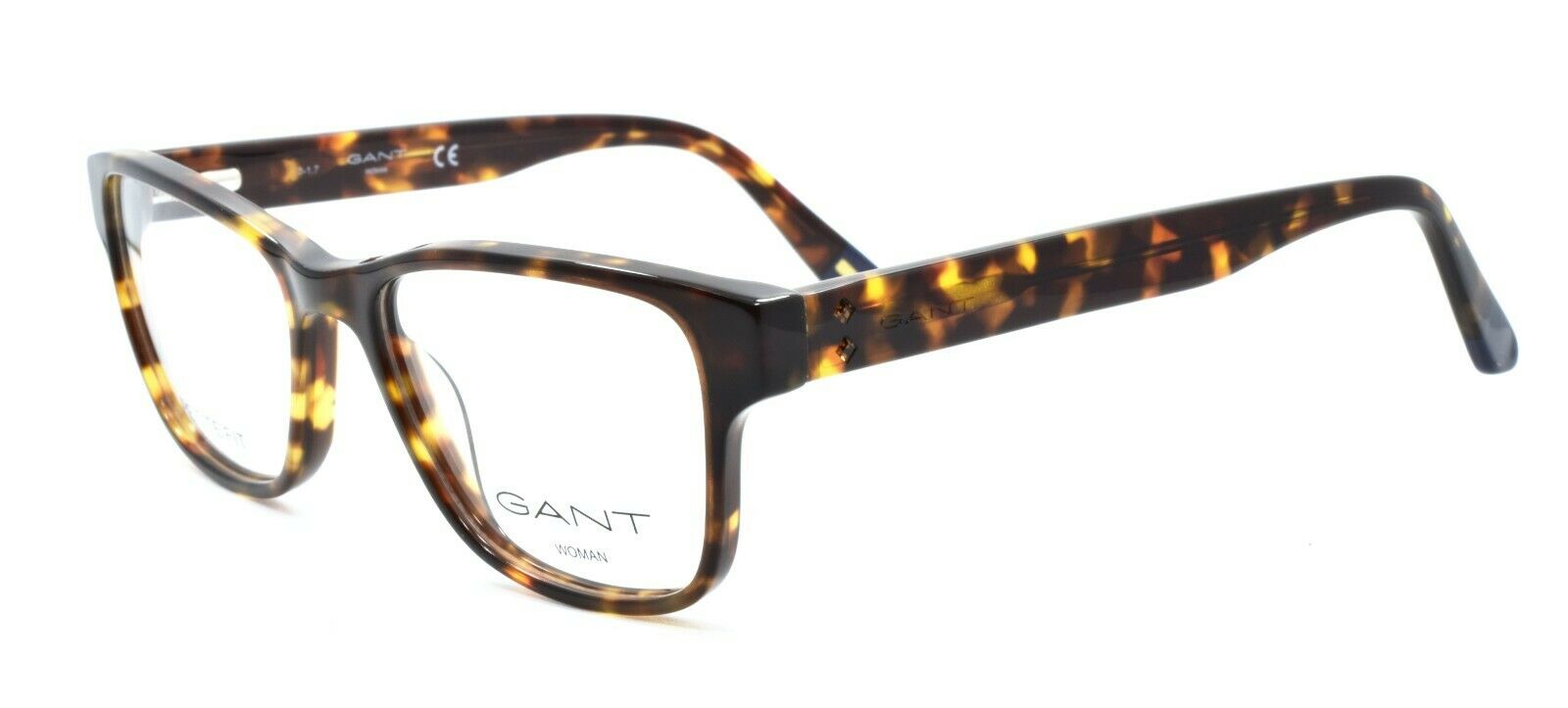 1-GANT GA4065 052 Women's Eyeglasses Frames Petite 49-16-135 Dark Havana + CASE-664689817948-IKSpecs