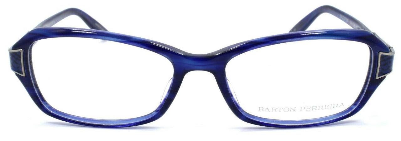 2-Barton Perreira Devereaux COB/CBS Women's Glasses Frames 53-17-135 Cobalt Blue-672263037996-IKSpecs
