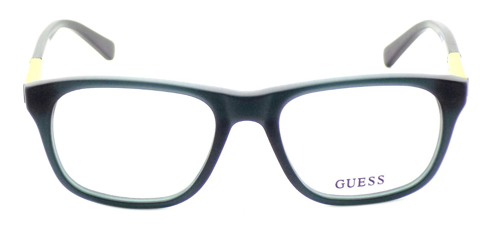 2-GUESS GU1866 097 Men's Eyeglasses Frames 53-18-145 Matte Dark Green + CASE-664689696246-IKSpecs