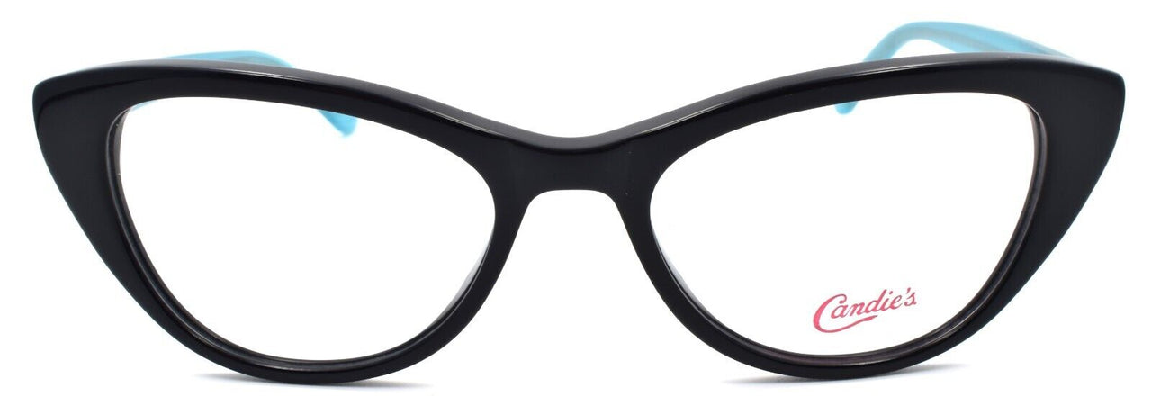 2-Candies CA0178 001 Women's Eyeglasses Frames Cat Eye 50-17-140 Black-889214071606-IKSpecs