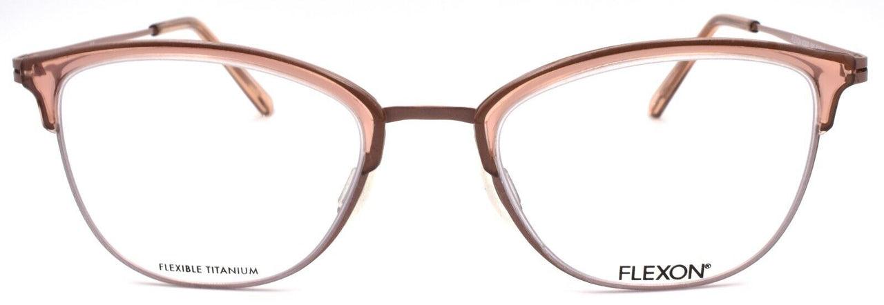 2-Flexon W3023 640 Women's Eyeglasses Frames Blush 52-20-140 Flexible Titanium-883900205375-IKSpecs