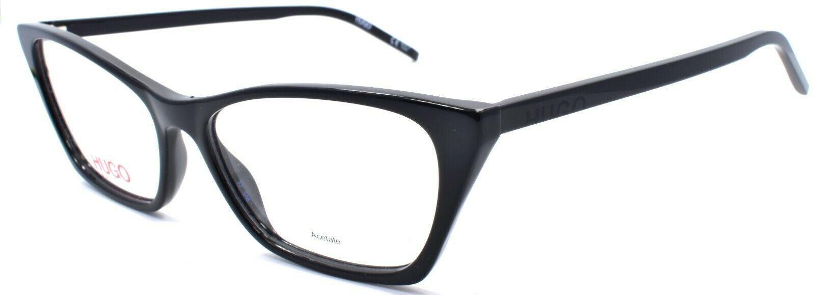 1-Hugo by Hugo Boss HG 1058 807 Women's Eyeglasses Frames Cat Eye 54-16-145 Black-716736192239-IKSpecs