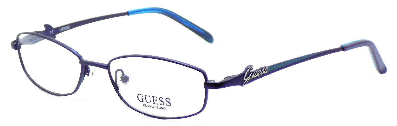 1-GUESS GU2284 BL Women's Eyeglasses Frames 51-16-135 Blue + CASE-715583443129-IKSpecs