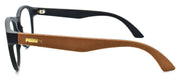 3-PUMA PU0043O 001 Unisex Eyeglasses Frames 49-22-140 Black & Brown w/ Suede-889652015064-IKSpecs