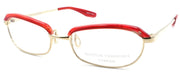 1-Barton Perreira Myra Women's Eyeglasses 51-17-135 Scarlet Red / Chinois Gold-672263038894-IKSpecs