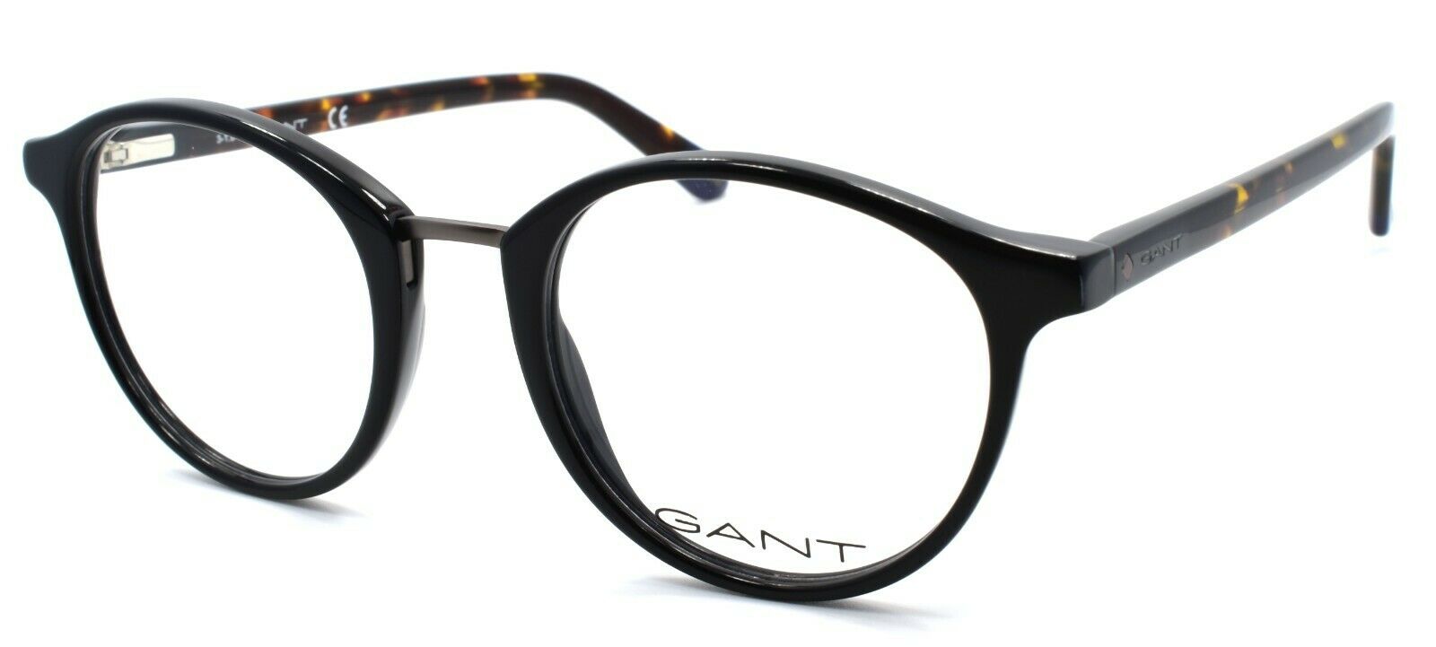 1-GANT GA3168 001 Men's Eyeglasses Frames 48-21-145 Black / Havana-664689951314-IKSpecs