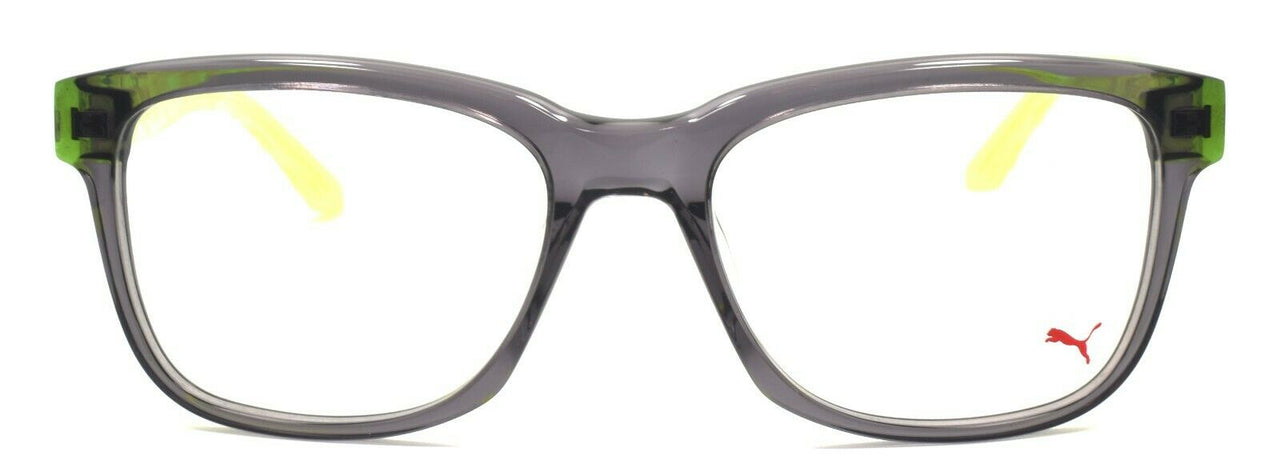 2-PUMA PU0051O 003 Unisex Eyeglasses Frames 54-18-140 Grey / Yellow + CASE-889652015873-IKSpecs