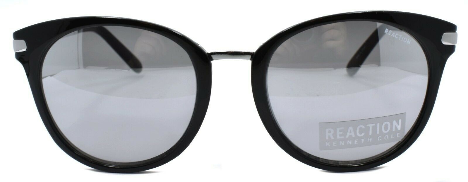 2-Kenneth Cole Reaction KC1309 01C Men's Sunglasses Black & Silver / Mirrored-664689980642-IKSpecs