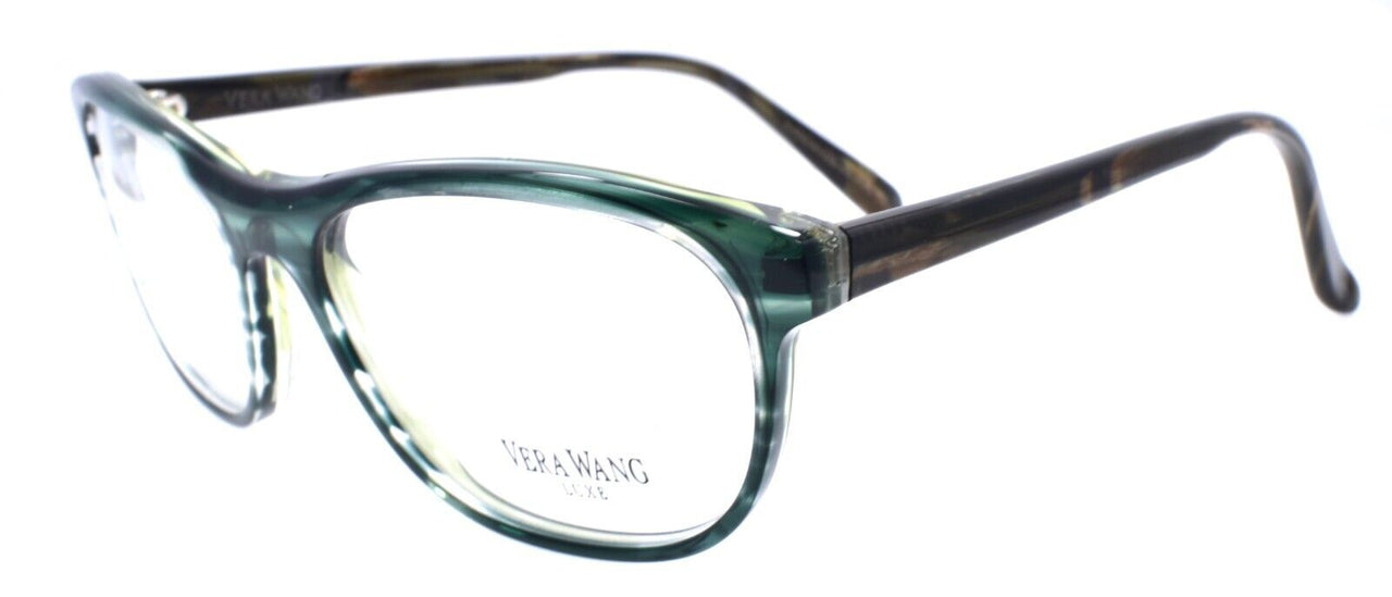 Vera Wang Lula EM Women's Eyeglasses Frames 52-15-135 Emerald Green Italy