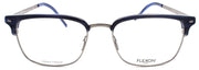 2-Flexon B2022 441 Men's Eyeglasses Frames Blue Horn 55-19-145 Flexible Titanium-886895450485-IKSpecs