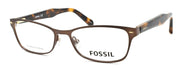 1-Fossil FOS 7001 09Q Women's Eyeglasses Frames 51-16-140 Brown + CASE-762753992109-IKSpecs