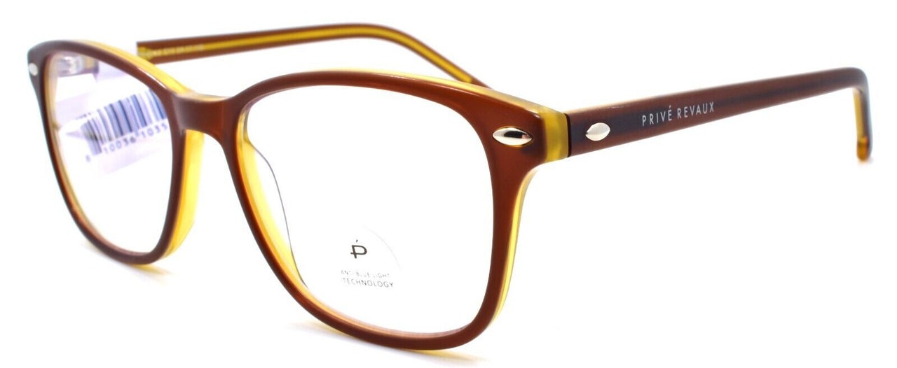 1-Prive Revaux Shielded Eyeglasses Blue Light Blocking RX-ready Chestnut / Brown-810036103527-IKSpecs