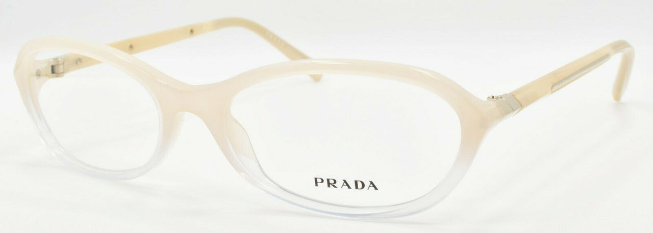 1-PRADA VPR 05O EAD-1O1 Women's Eyeglasses Frames 53-16-135 Light Beige ITALY-672263027409-IKSpecs