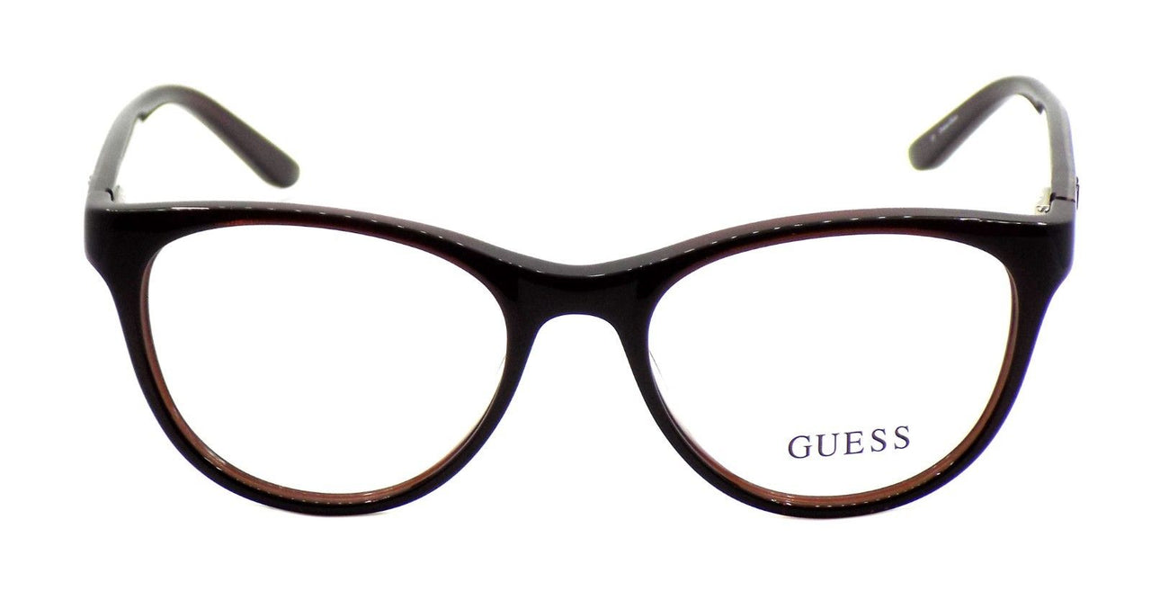 2-GUESS GU2416 BRN Women's Eyeglasses Frames Cat-eye 50-17-135 Brown + Case-715583960152-IKSpecs