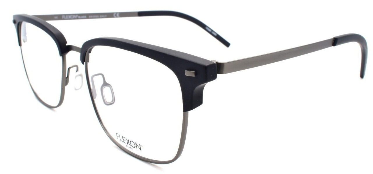 1-Flexon B2022 001 Men's Eyeglasses Frames Black 55-19-145 Flexible Titanium-886895450454-IKSpecs