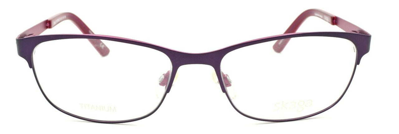 2-Skaga 2590-U Fyrtornet 109 Women's Eyeglasses Frames TITANIUM 53-16-135 Lilac-IKSpecs