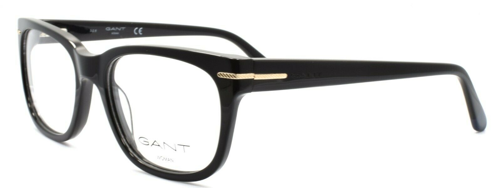 1-GANT GA4058 001 Women's Eyeglasses Frames 52-18-140 Shiny Black + CASE-664689790180-IKSpecs