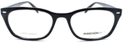 2-Marchon M-5800 001 Women's Eyeglasses Frames 52-17-140 Black-886895386272-IKSpecs