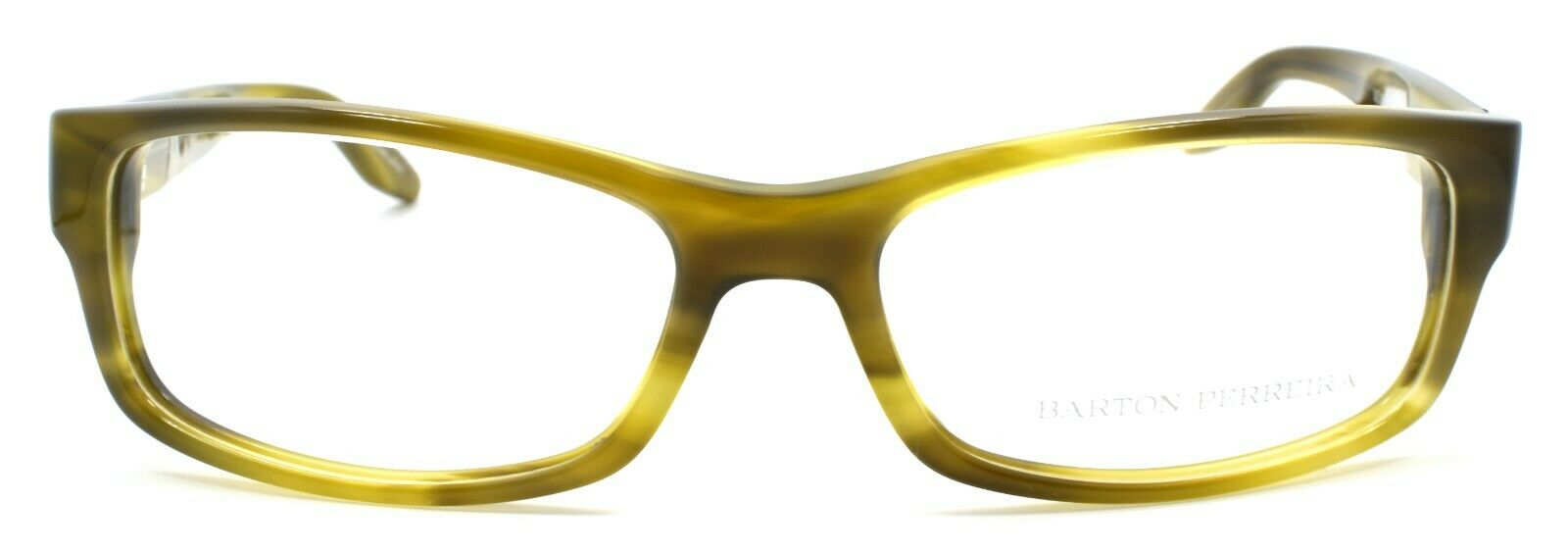 2-Barton Perreira The Associate SOT Unisex Glasses Frames 56-17-136 Olive Tortoise-672263039822-IKSpecs