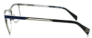 3-Diesel DL5122 092 Men's Eyeglasses Frames 53-18-145 Matte Blue / Silver-664689687367-IKSpecs