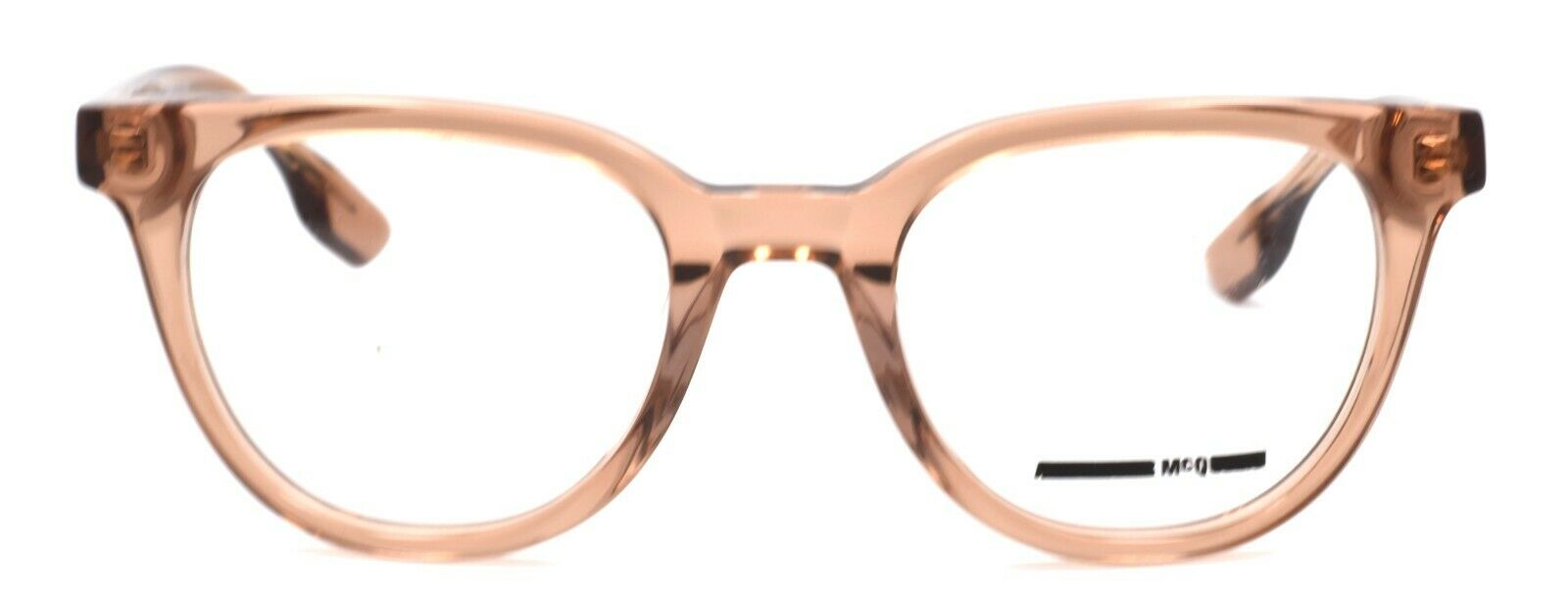 2-McQ Alexander McQueen MQ0030O 004 Women's Eyeglasses Frames 49-21-140 Pink-889652011370-IKSpecs