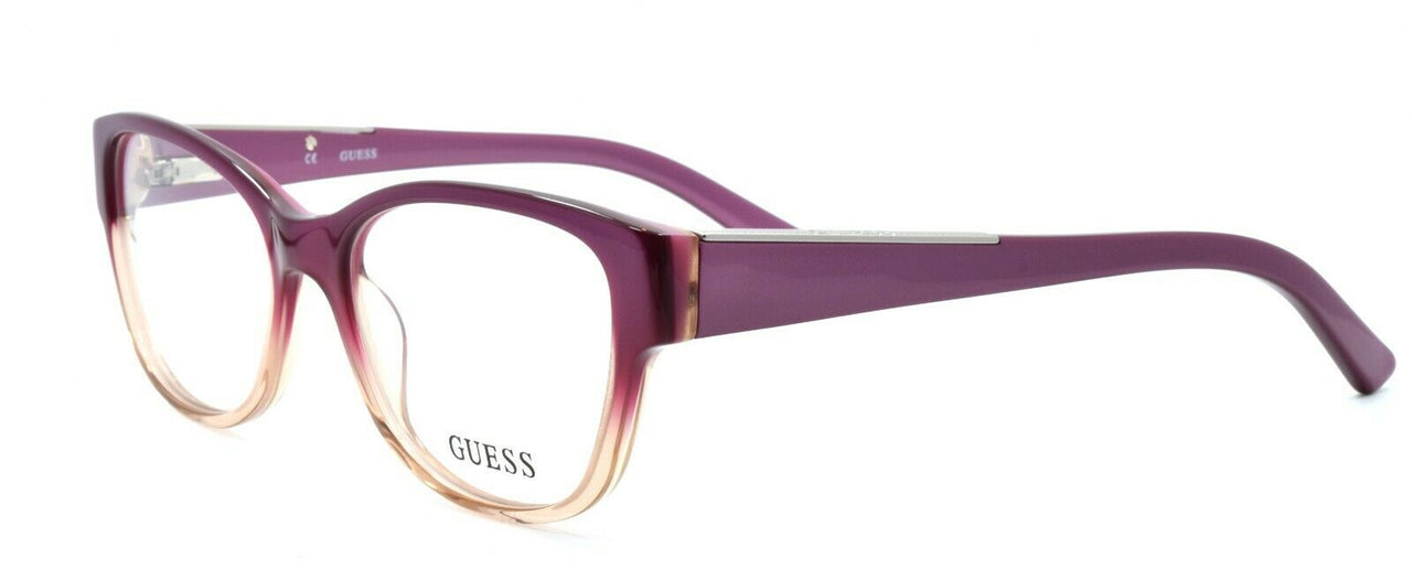 1-GUESS GU2383 PUR Women's Plastic Eyeglasses Frames 52-17-135 Purple + CASE-715583765771-IKSpecs