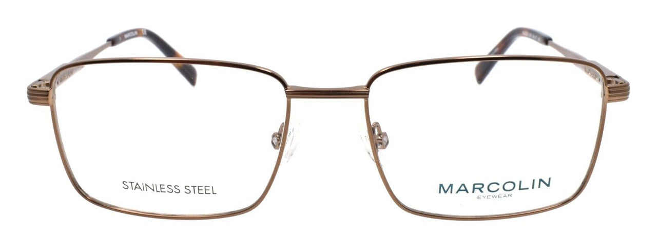 Marcolin MA3028 049 Men's Eyeglasses Frames 54-17-145 Brown