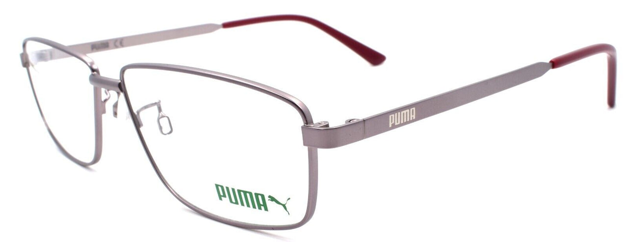 1-PUMA PE0115O 002 Men's Eyeglasses Frames 57-14-150 Ruthenium-889652261577-IKSpecs