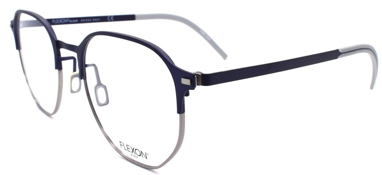 1-Flexon B2032 412 Men's Eyeglasses Navy 52-20-145 Flexible Titanium-883900205245-IKSpecs