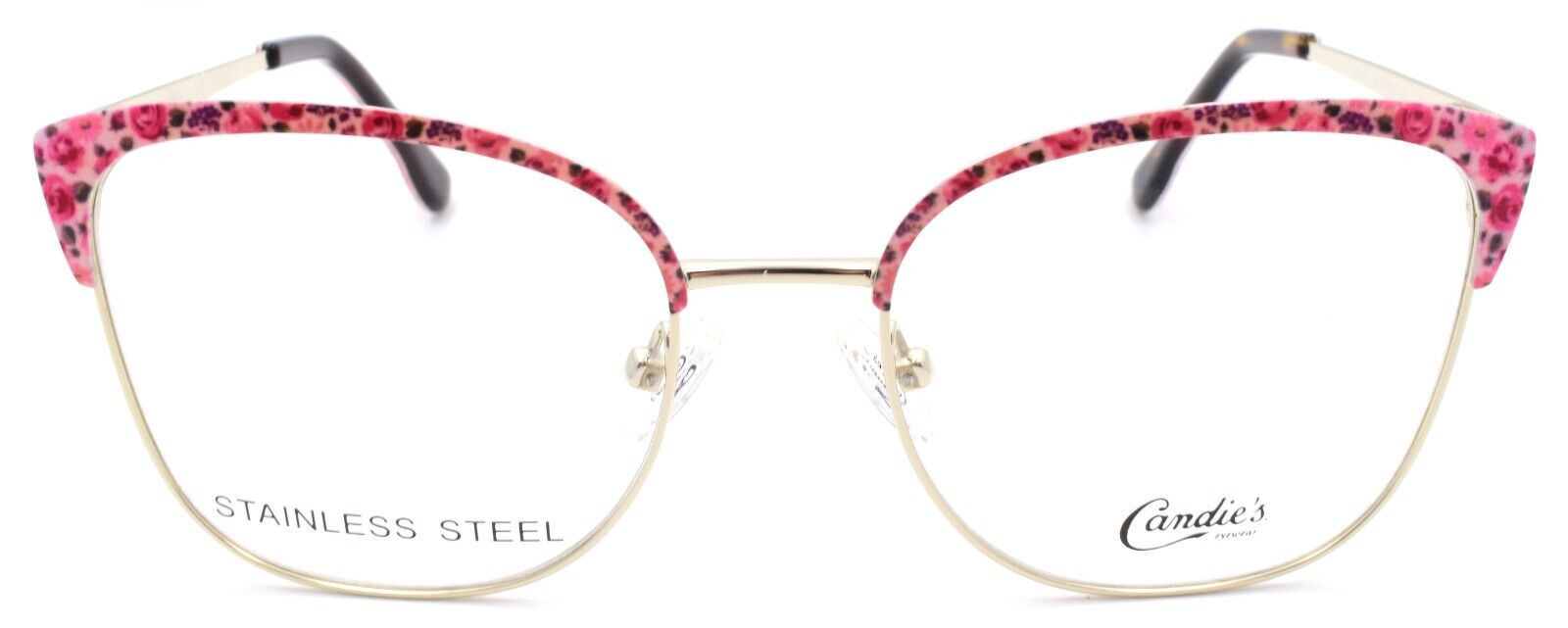 2-Candies CA0171 074 Women's Eyeglasses Frames 49-17-140 Pink / Silver-889214071460-IKSpecs