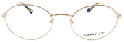 2-GANT GA3187 032 Unisex Eyeglasses Frames 51-19-140 Light Gold-889214048332-IKSpecs