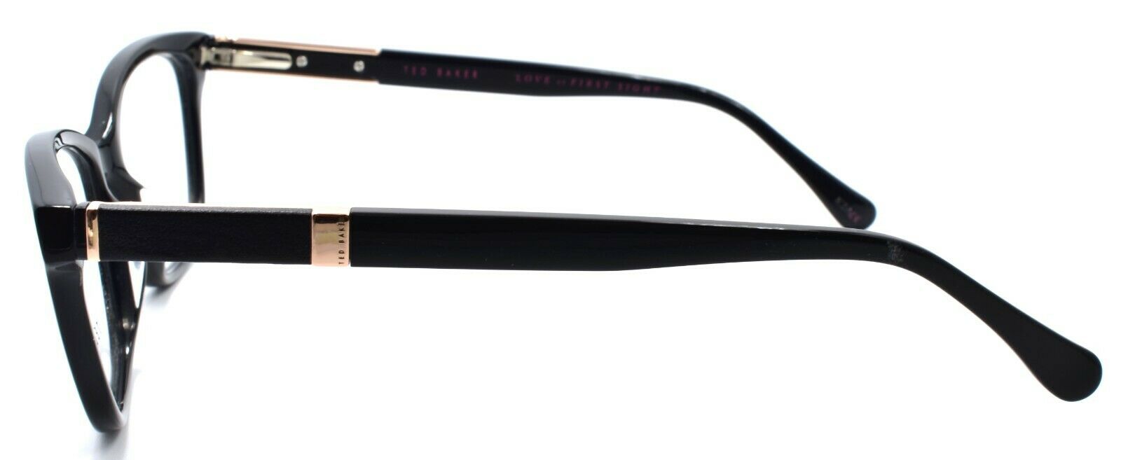 3-Ted Baker Senna 9124 001 Women's Eyeglasses Frames 52-16-140 Black-4894327141043-IKSpecs