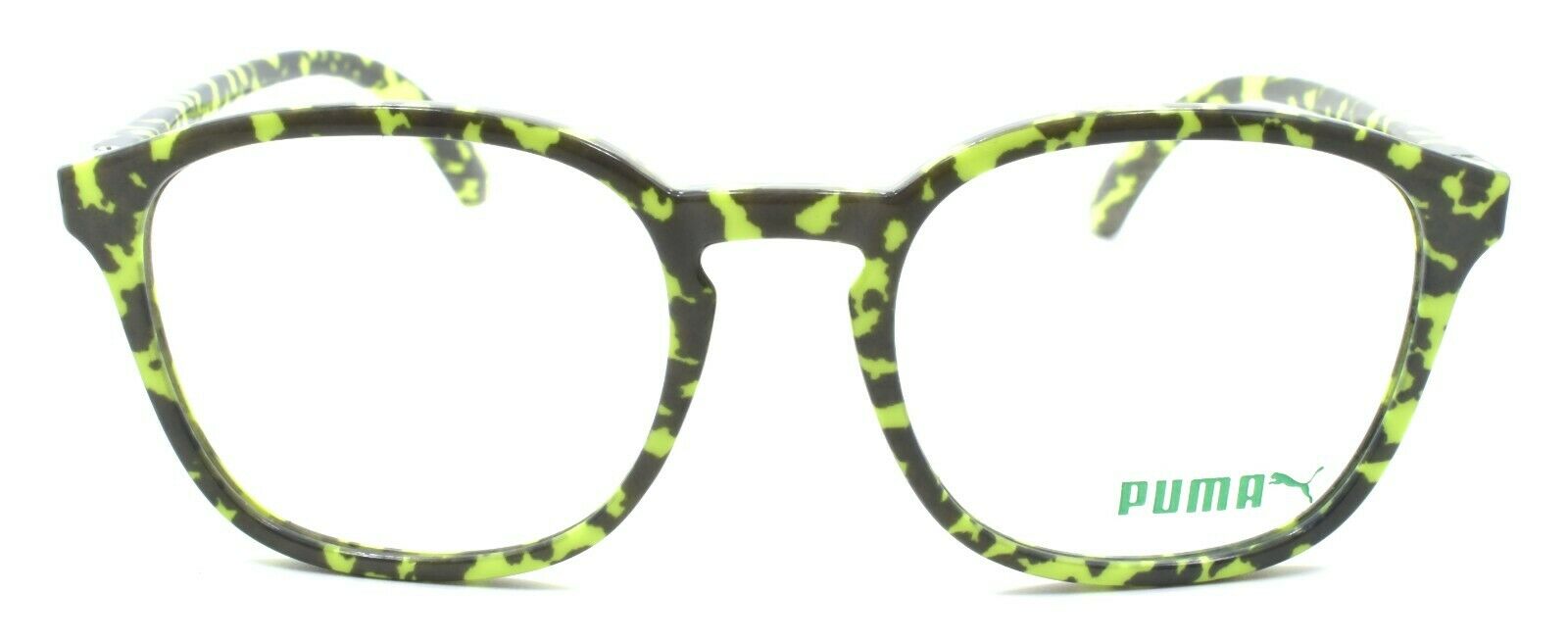 2-PUMA PU0080O 004 Men's Eyeglasses Frames 49-19-145 Gray / Green-889652029856-IKSpecs
