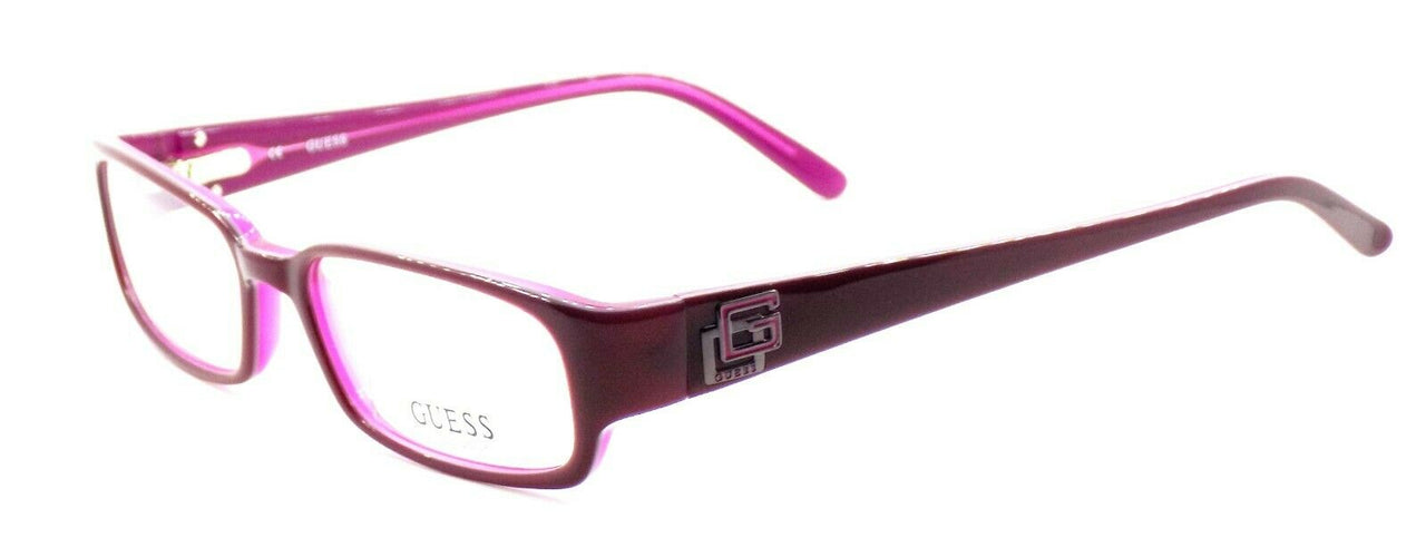 1-GUESS GU1686 RD Women's Eyeglasses Frames Plastic 51-16-135 Dark Red + CASE-715583264298-IKSpecs