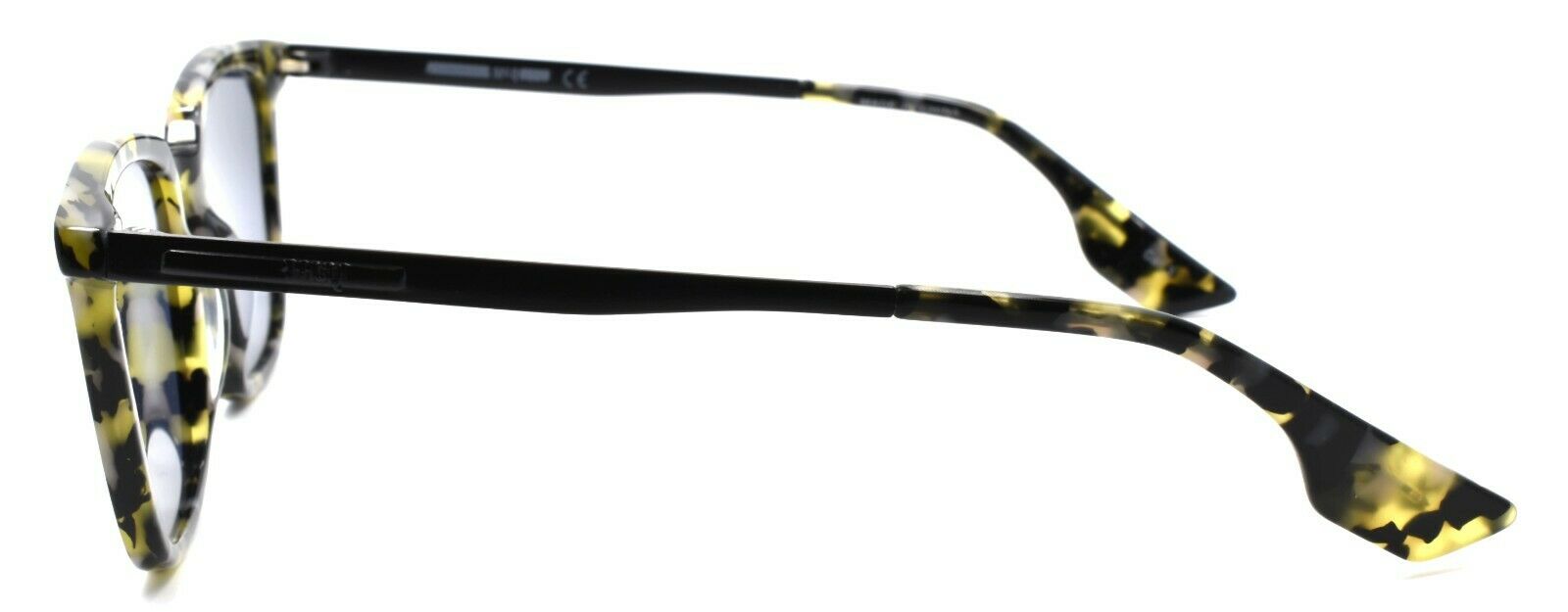 3-McQ Alexander McQueen MQ0070S 005 Unisex Sunglasses Havana & Black / Mirrored-889652064840-IKSpecs