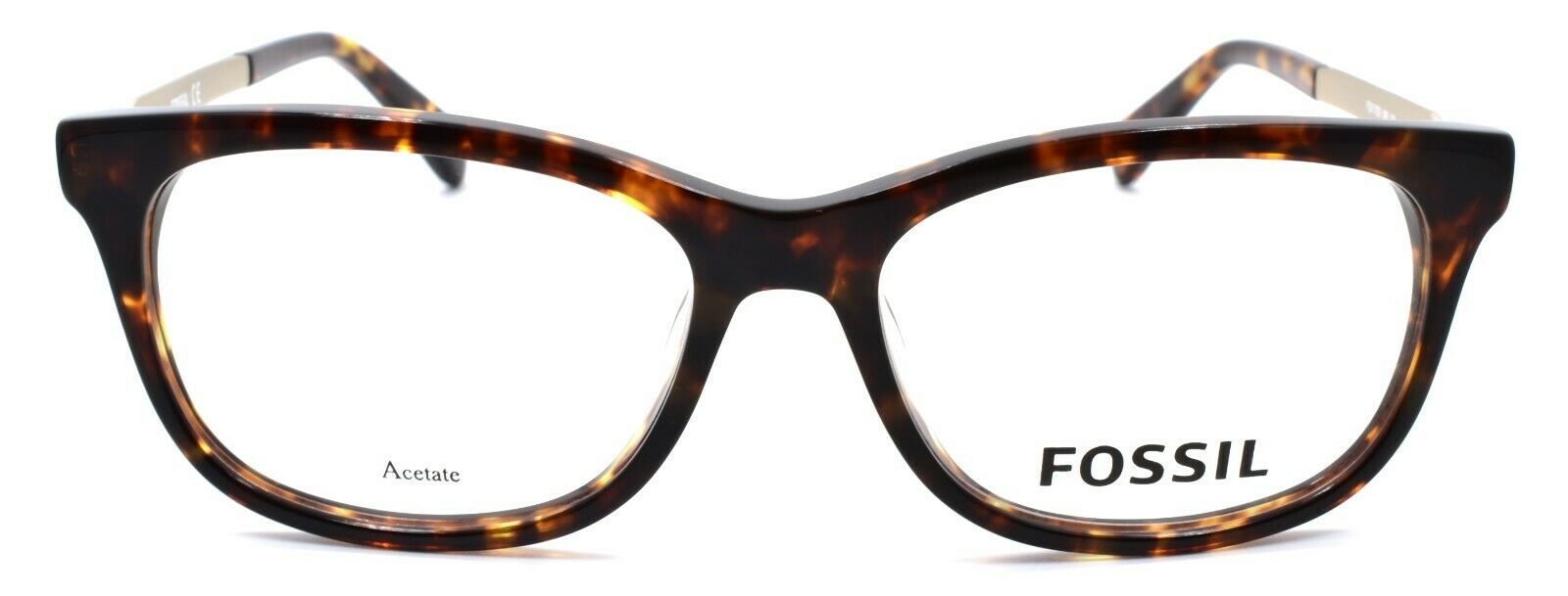 2-Fossil FOS 7025 086 Women's Eyeglasses Frames 50-15-140 Dark Havana-716736029221-IKSpecs