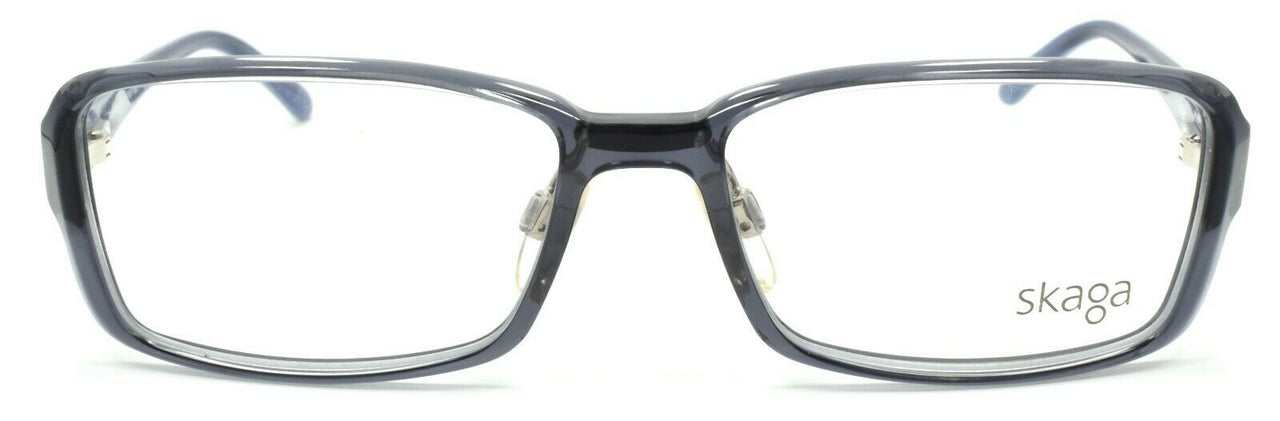 2-Skaga 2442 Pamela 9107 Women's Eyeglasses Frames 53-16-130 Crystal Blue Grey-IKSpecs