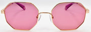 2-Polaroid PLD6067/S YEPA2 Women's Sunglasses Octagon Gold / Pink Polarized-716736130620-IKSpecs