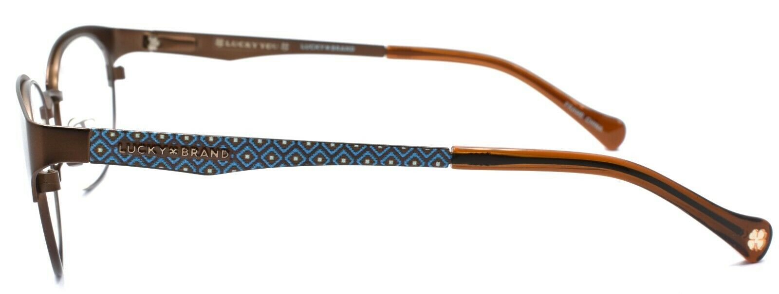 3-LUCKY BRAND D103 Women's Eyeglasses Frames 50-18-135 Brown + CASE-751286281712-IKSpecs
