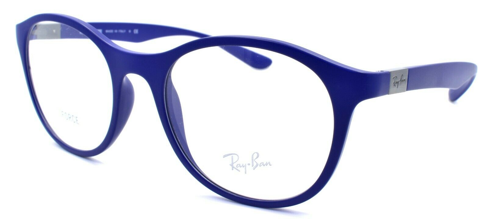 1-Ray-Ban RB7166 5207 Liteforce Eyeglasses Frames 51-19-140 Blue-8056597063463-IKSpecs