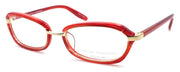 1-Barton Perreira Rosalie Women's Eyeglasses PETITE 50-16-127 Scarlet Red / Gold-672263039303-IKSpecs