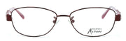 2-GUESS by Marciano GM155 SMAG Women's Eyeglass Frames 53-15-135 Satin Dark Berry-715583488052-IKSpecs