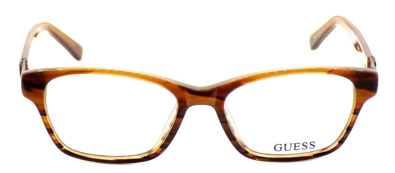 2-GUESS GU2356 BRN Women's Eyeglasses Frames Plastic 52-16-140 Brown + Case-715583651692-IKSpecs